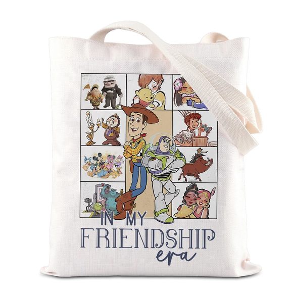 Bff Gift In My Friendship Era Tote Grocery Shoing Handbag Cartoon Movies xD - Picture 1 of 8